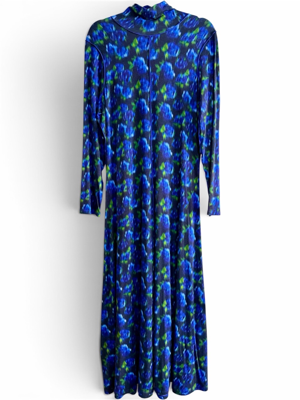 Hunter Bell Kings Hill Long-Sleeve Turtleneck Jersey Dress | Size Medium